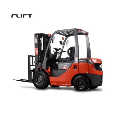 flift 3 ton diesel fork-lift trucks with forklift attachment side shifter