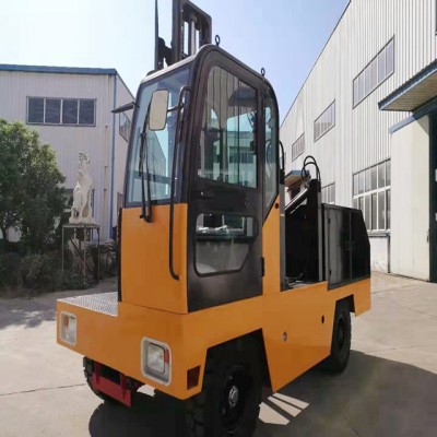 FLIFT Brand 10t diesel side loader forklift truck with air conditioner