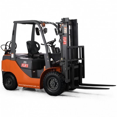 New 2.5 Ton LPG gasoline Forklift with Japanese Engine lift loading truck forklift