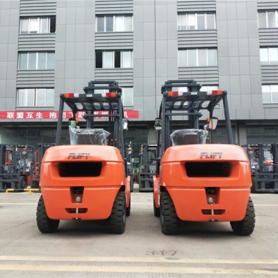 Lifting Machine Construction 3.5ton 3.8 Tons Diesel Forklift With Ce For Sale