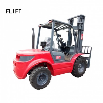 3.5 ton all rough terrain forklift 2wd 4wd adjustable