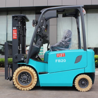 Brand new FLIFT 2ton 2000kg capacity electric Mini small forklift with CE and battery charger