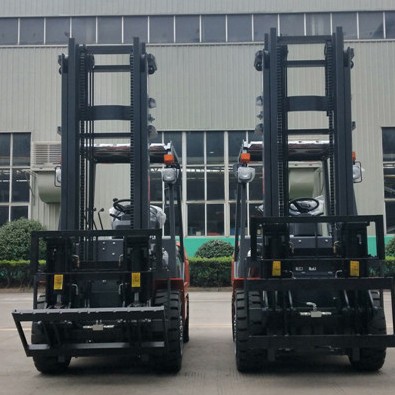 FLIFT forklift T-series 3.8 ton 4 ton diesel forklift machines with 4-6meter duplex or triplex mast