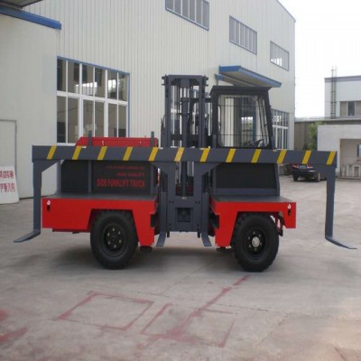 4ton diesel side loader forklift truck with japanese Yanmar engine for sale