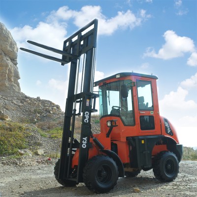 FLIFT high quality 3ton 4WD rough terrain forklift