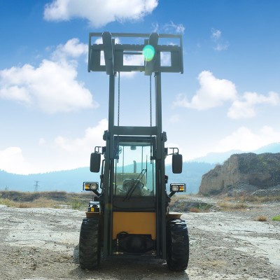 FLIFT high quality 4ton 4WD rough terrain forklift