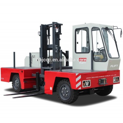 FBS30 cheap price 3ton electric side loader forklift truck for sale Chinese and Japanese Battery available