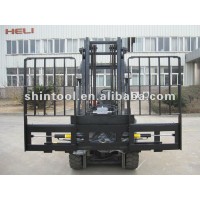 Forklift truck attachment/double wide side shifter