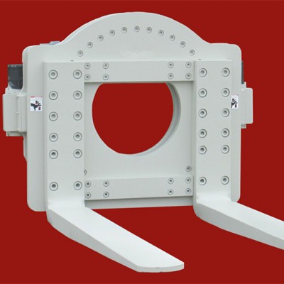 Forklift attachment 360 degree rotator clamp for lifting