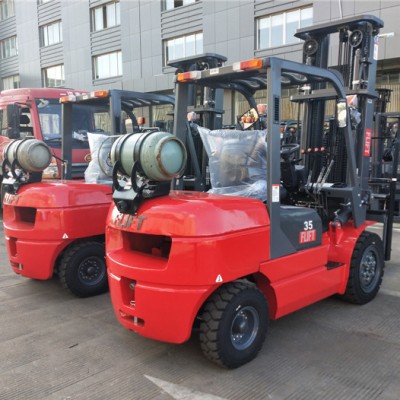 Hot sale FLIFT Brand 3ton LPG & GASOLINE Forklift Truck with EPA approved Nissan K25 engine