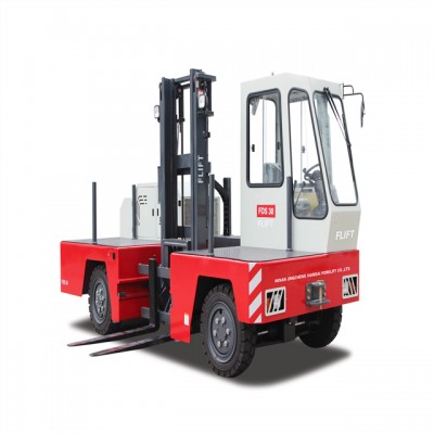 3ton diesel side loader  forklift truck with chinese engines and  air conditioner