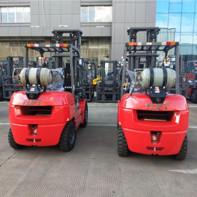 FY30 forklift 3ton LPG gasoline powered with Nissan K21 engine and side shifter