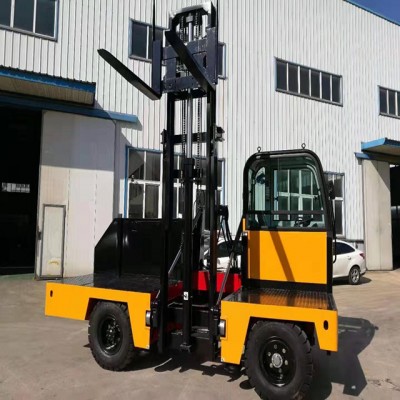 10t FLIFT brand diesel side loader forklift truck with chinese famous six cylinder engine